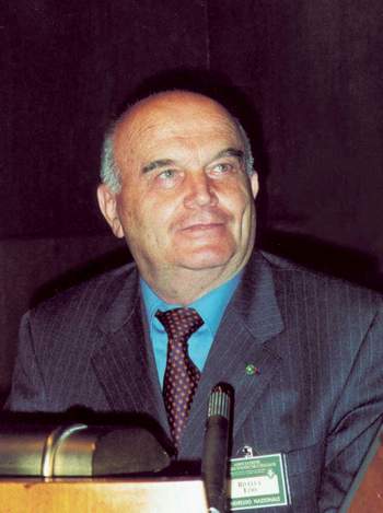 Ezio Rivella, presidente dell'Unione Italiana Vini